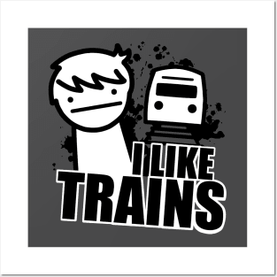 I Like Trains - ASDF Movies Posters and Art